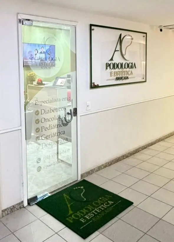 Frente da clínica AC Podologia e Estética Avançada
